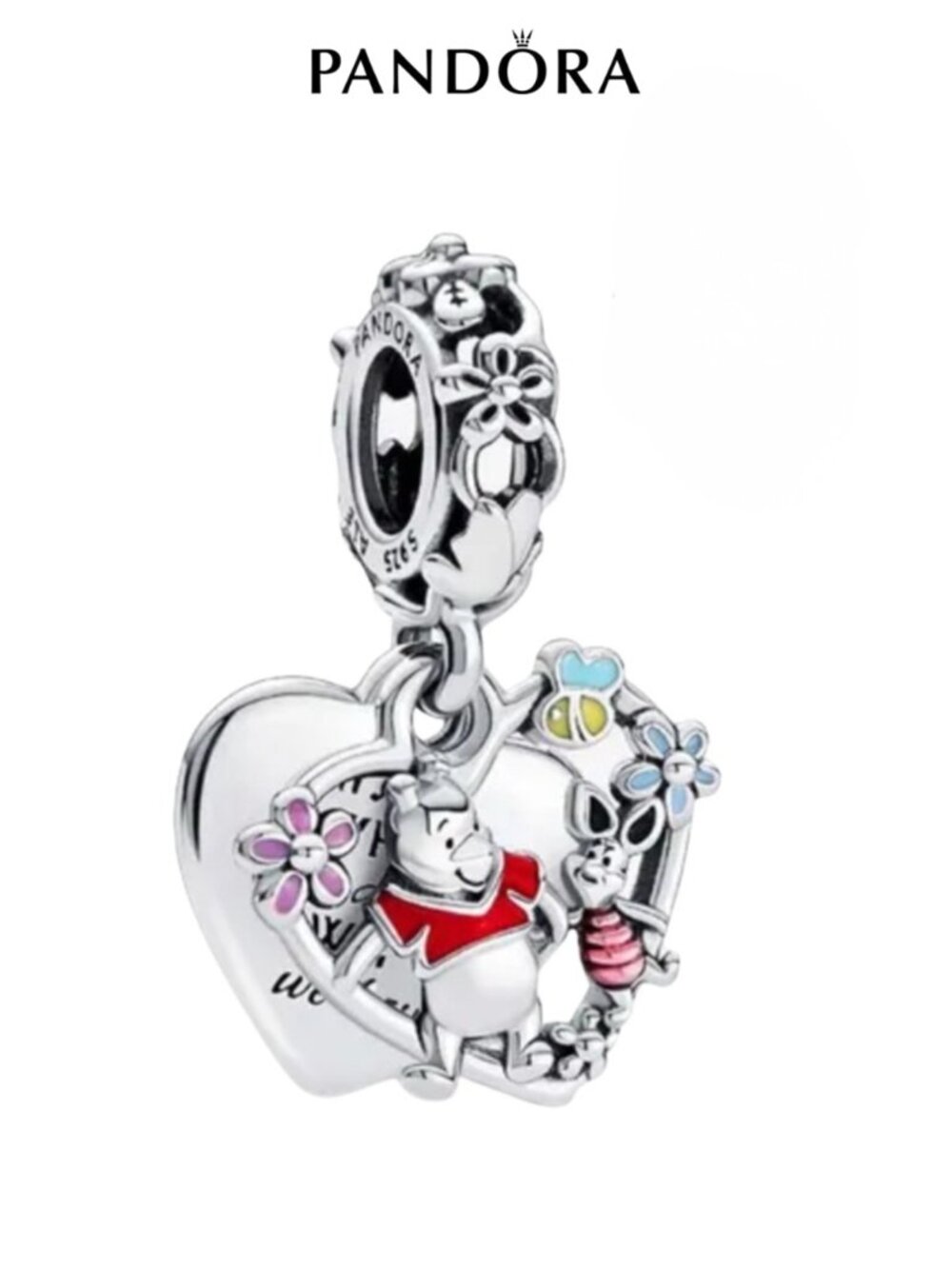 New Pandora Winnie the Pooh Friendship Charm